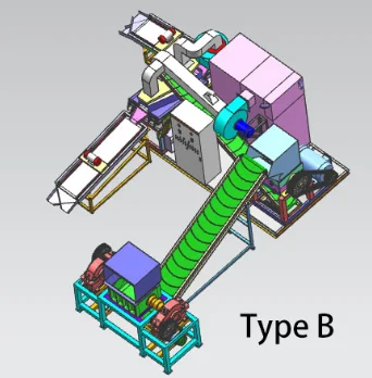 Full-Automatic Copper Wire Granulating/stripping machine with low cost