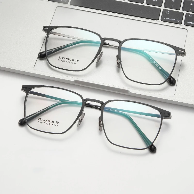 9018 Glasses Frame Titanium Italy Design Prescription Glasses Optical Frames Titanium Glasses Frames