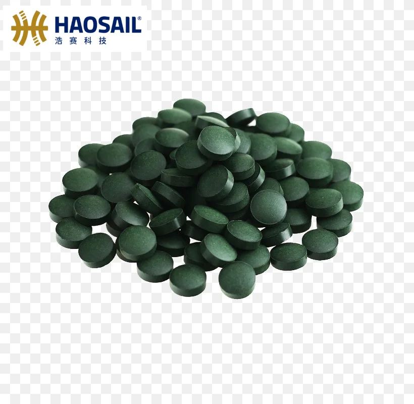 Best Natural spirulina powder top quality spirulina 100% plant based raw materials ingredients finished tablets