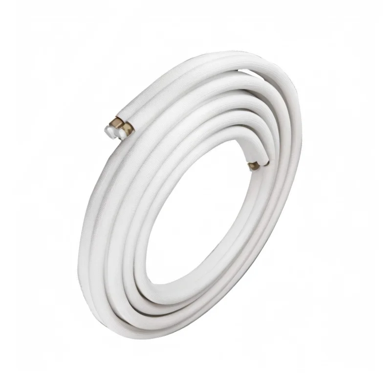 Glosok  PE or Rubber Insulated Air Conditioner Copper Pipe And Tube Line Set 10M 20M 30M