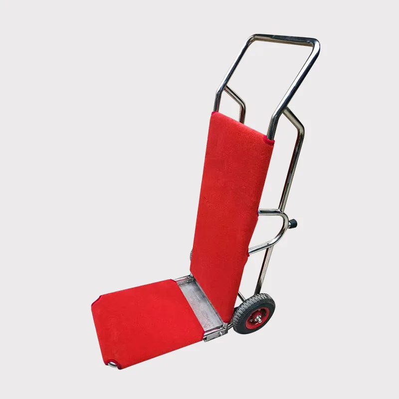 Оптовая продажа с фабрики стальная багажная тележка для лобби