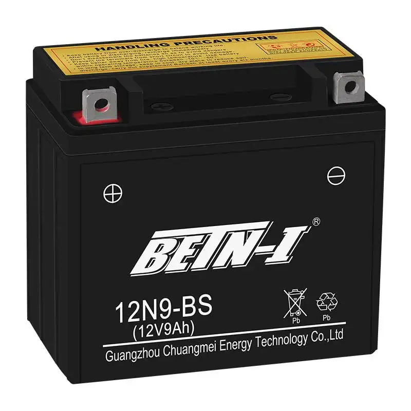 
China 12V9AH MFMotorcycle Battery Manufacturer <img data-src=