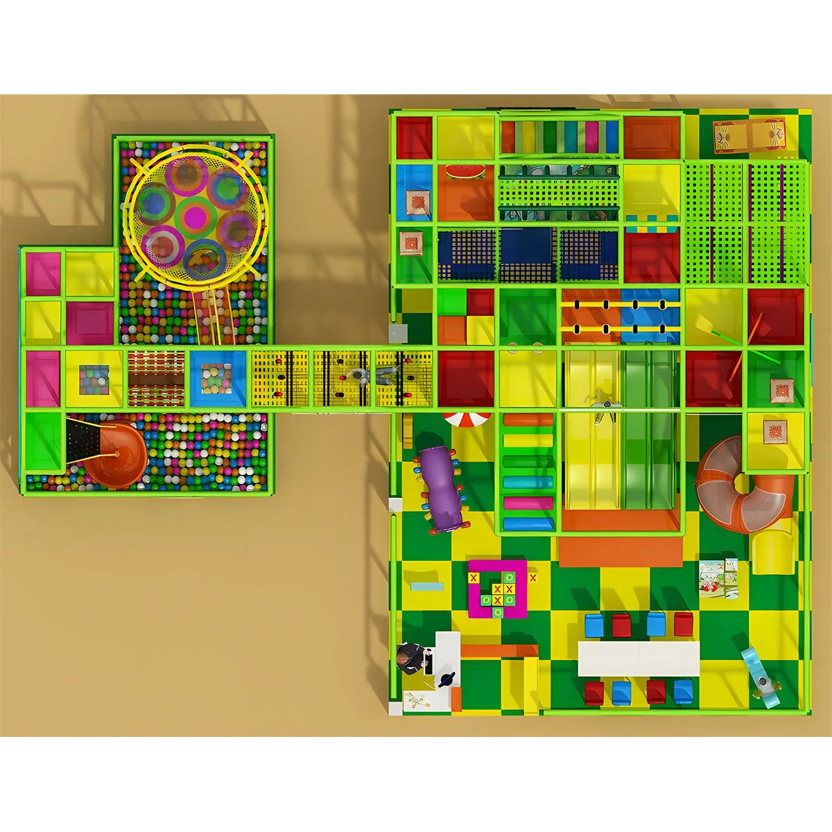 Jungle Theme Kids Play Park Games Indoor Soft Play Playground For Adventure Park