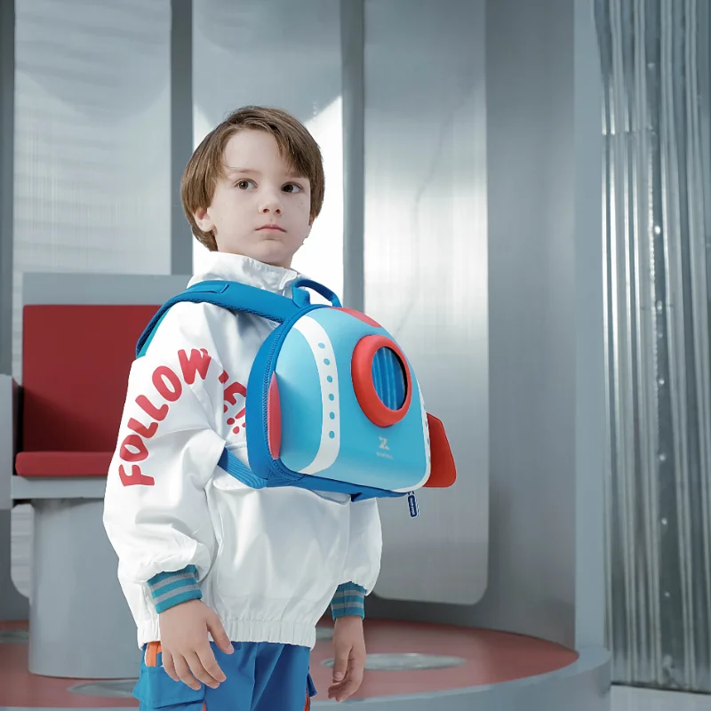  ZOYZOII B8 3D Картонная жесткая оболочка унисекс для детей 5-12 лет Школьный Рюкзак Детские водонепроницаемые школьные