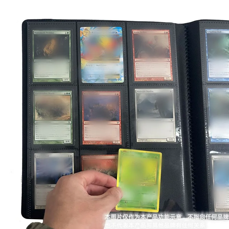 Chinese Wholesaler Card Collection Binder 12 Pockets Cards Binder Sleeves for Pokemoned Cards