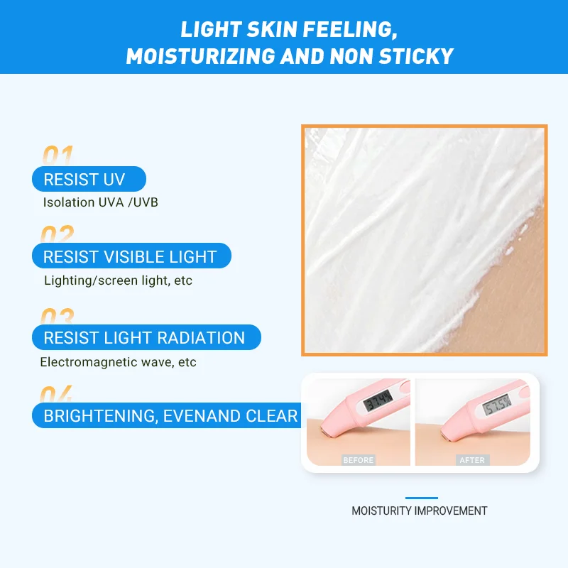 Custom Hydrating Facial sun block Spf 50 High Quality Sun Protect Lotion 100% Natural Oem Odm Private Label Oem Smell Sun Block