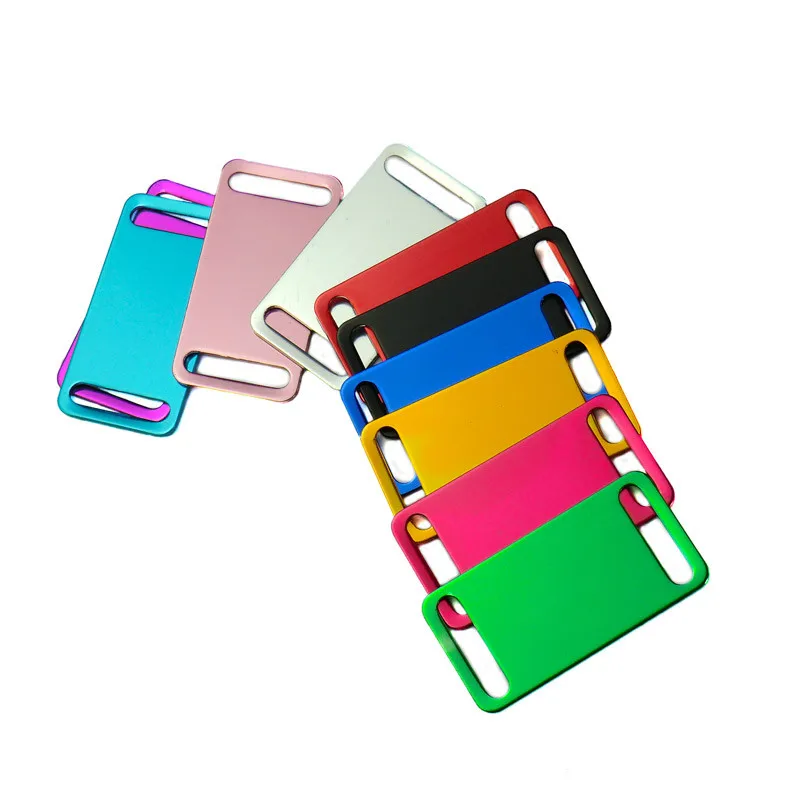 Cheap Customized Shape Dog Tag Name Plate Pet ID Tag Personalized Laser Engraving Aluminum Sublimation Blanks Dog Tag