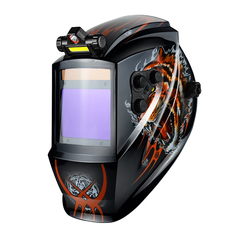 TRQ Welding helmets can be customized LED headlights