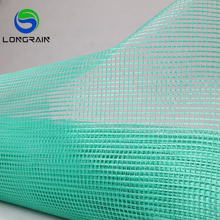 5*5 mm,50GSM,green,Fiberglass mesh for Exterior wall reinforcement,building material,glass fiber mesh