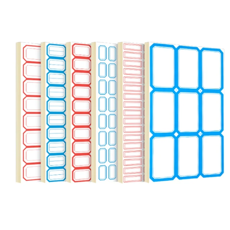 Matte White Sticker Paper 100um Digital Printing On-Demand Color Adhesive Paper for thermal label paper