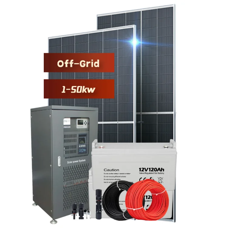 off grid solar power system home 500w connection mppt solar charge controller 12V 50A