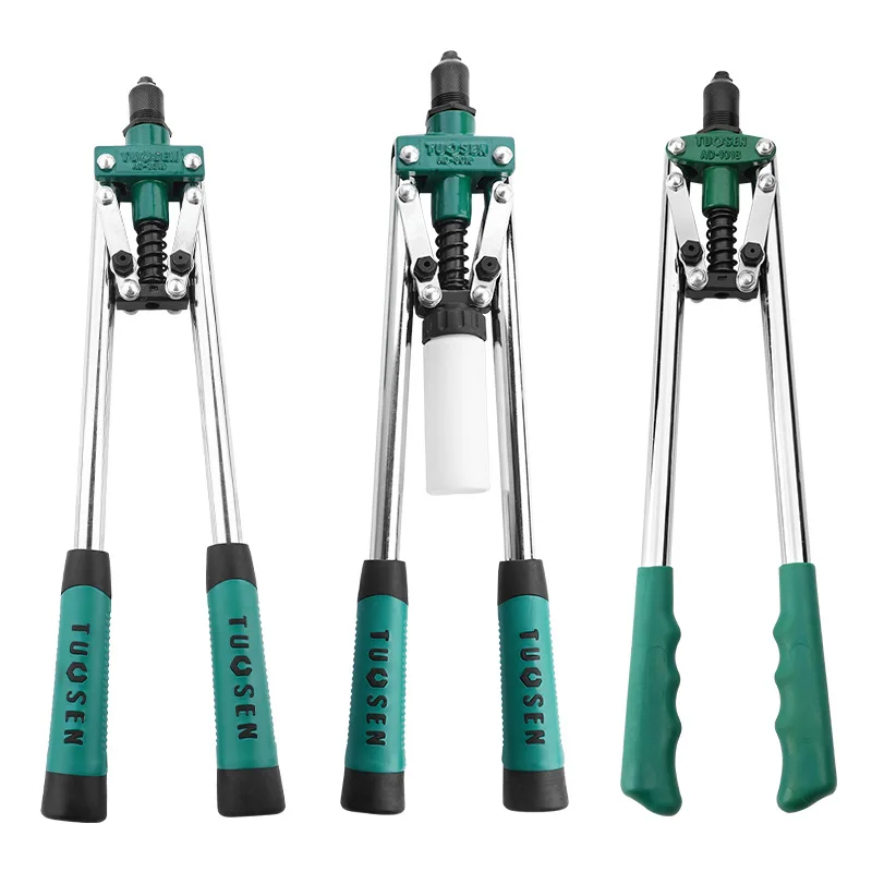 Hardware tools core blind rivet gun labor-saving heavy-duty manual rivet tool double anti-slip handle rivet gun