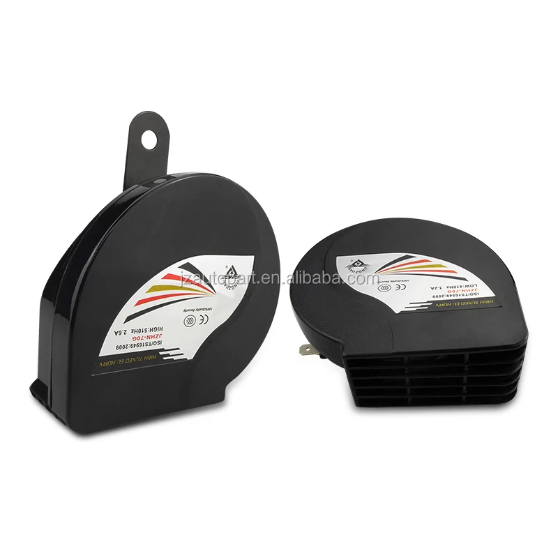 Compact Horn 12V Waterproof Car Horns Super Loud Dual - Tone Electric Snail Horn Kit Universal For Any 12V Vehicles High Quality