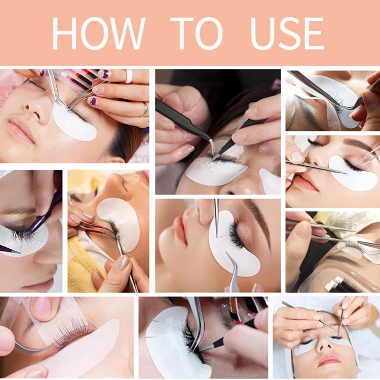 Hot Selling Hydro Gel Lint Free Eyelash Pads Eye Gel Patch