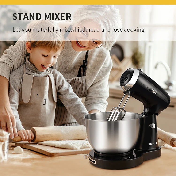 Mixing Beater & Splash Guard for Baking Cake Cookie Tilt-Head Kitchen Stand Mixers Home Baking Electric Stand Mixer