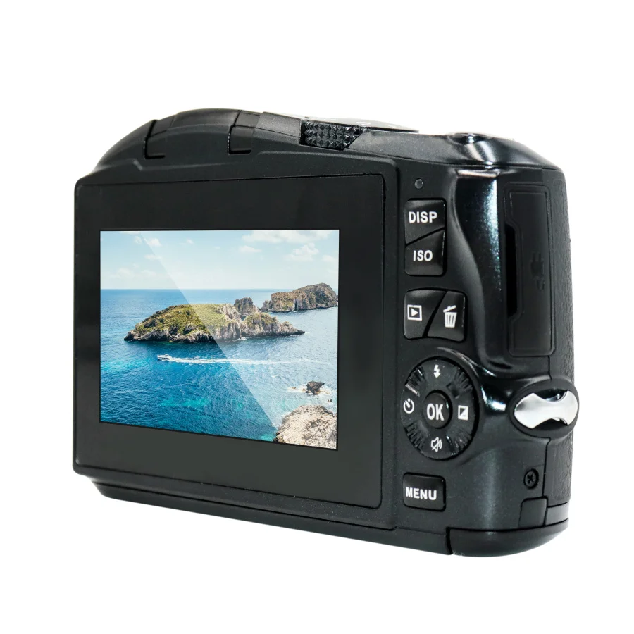 Камера Winait 2 7 K DSLR с цветным TFT-дисплеем 3 0 дюйма и 4-кратным
