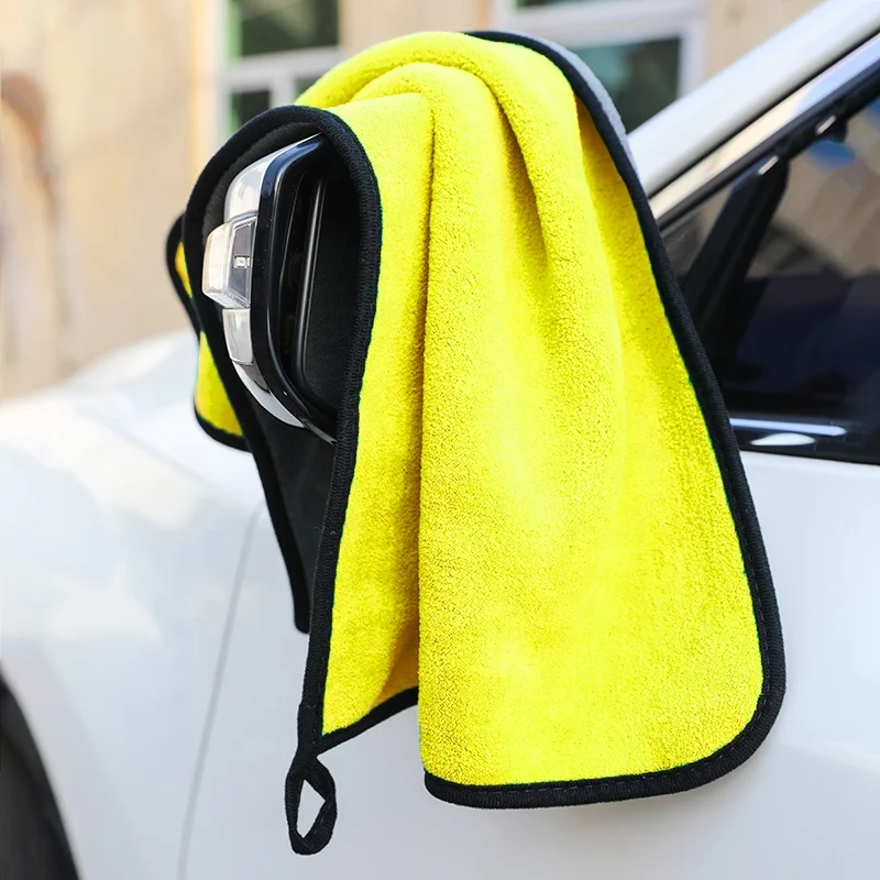 Zhejiang Car Products 30*30 cm Microfiber Towel Car Drying Towels Wash Cleaning Cloth With Custom Logo