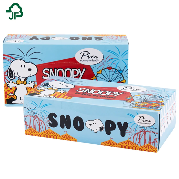 Factory Direct Sale OEM 2ply Cheap Soft Promotional Rectangle Cube Box Facial Tissue