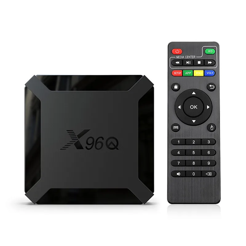 New Arrival Android 10 Leadcool IPTV Set Top Box X96Q Smart TV Box Allwinner H313 Quad Core IPTV Receiver