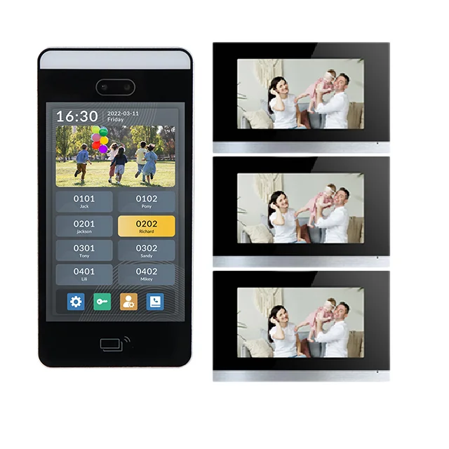 Sip Ip App Audio Video Door Phone Intercom Ethernet Smart Wifi Tuya Video Doorbell Waterproof With Unlock Function