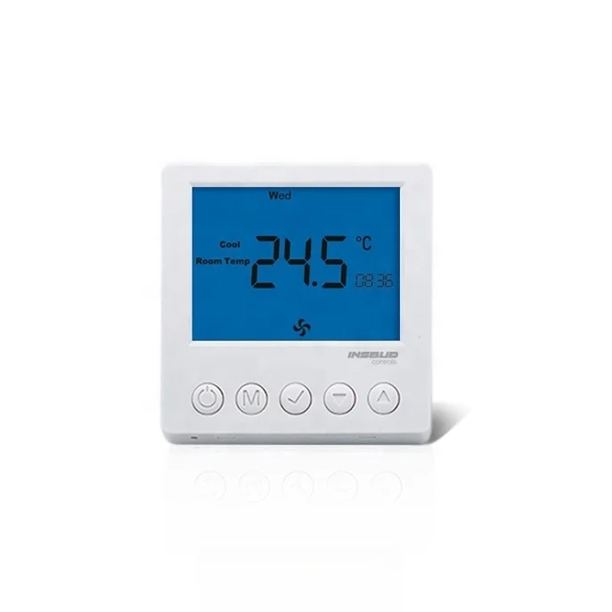 High quality room fan coil thermostat for central air conditioner