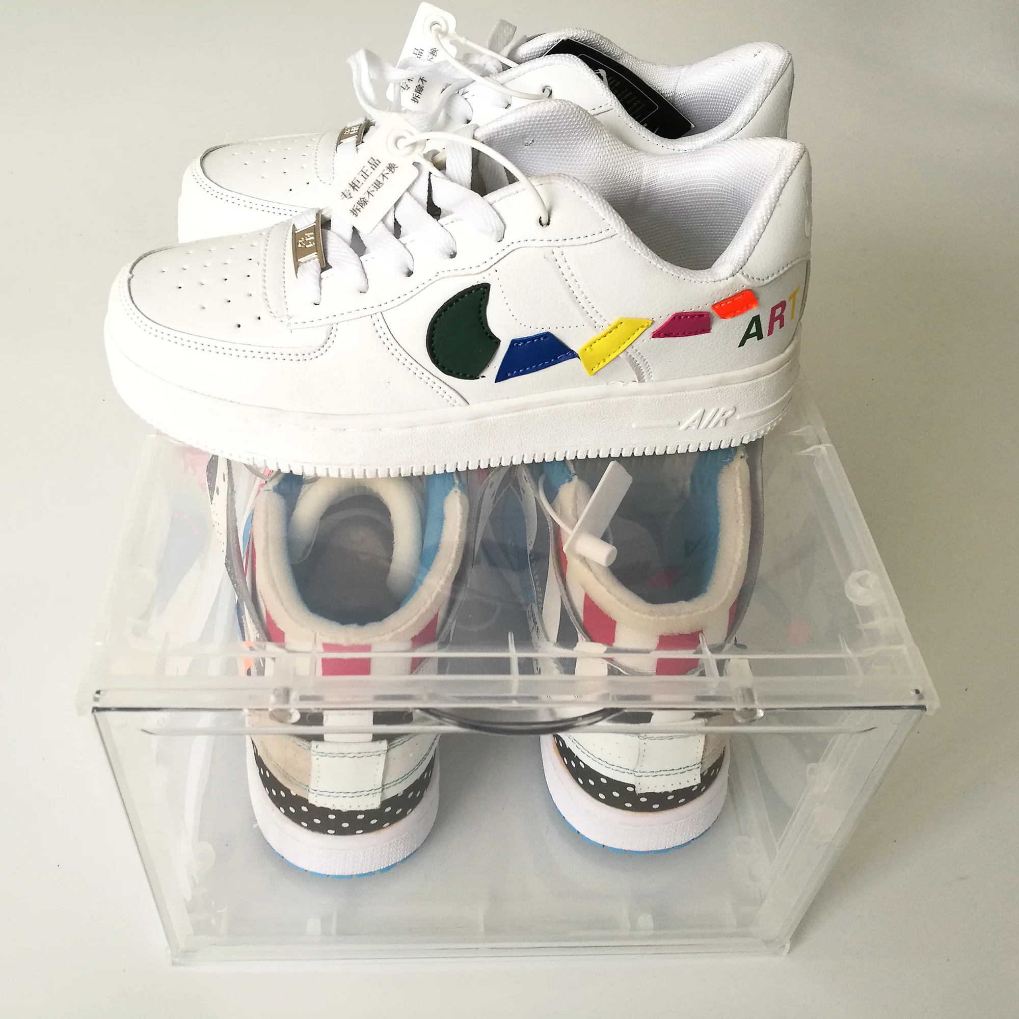 TL5689 luxury children boot shoe box magnetic function