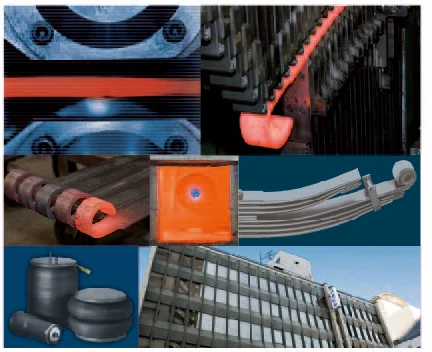 Japanese High Quality Steel Parabolic Trailer Suspension Leaf Spring