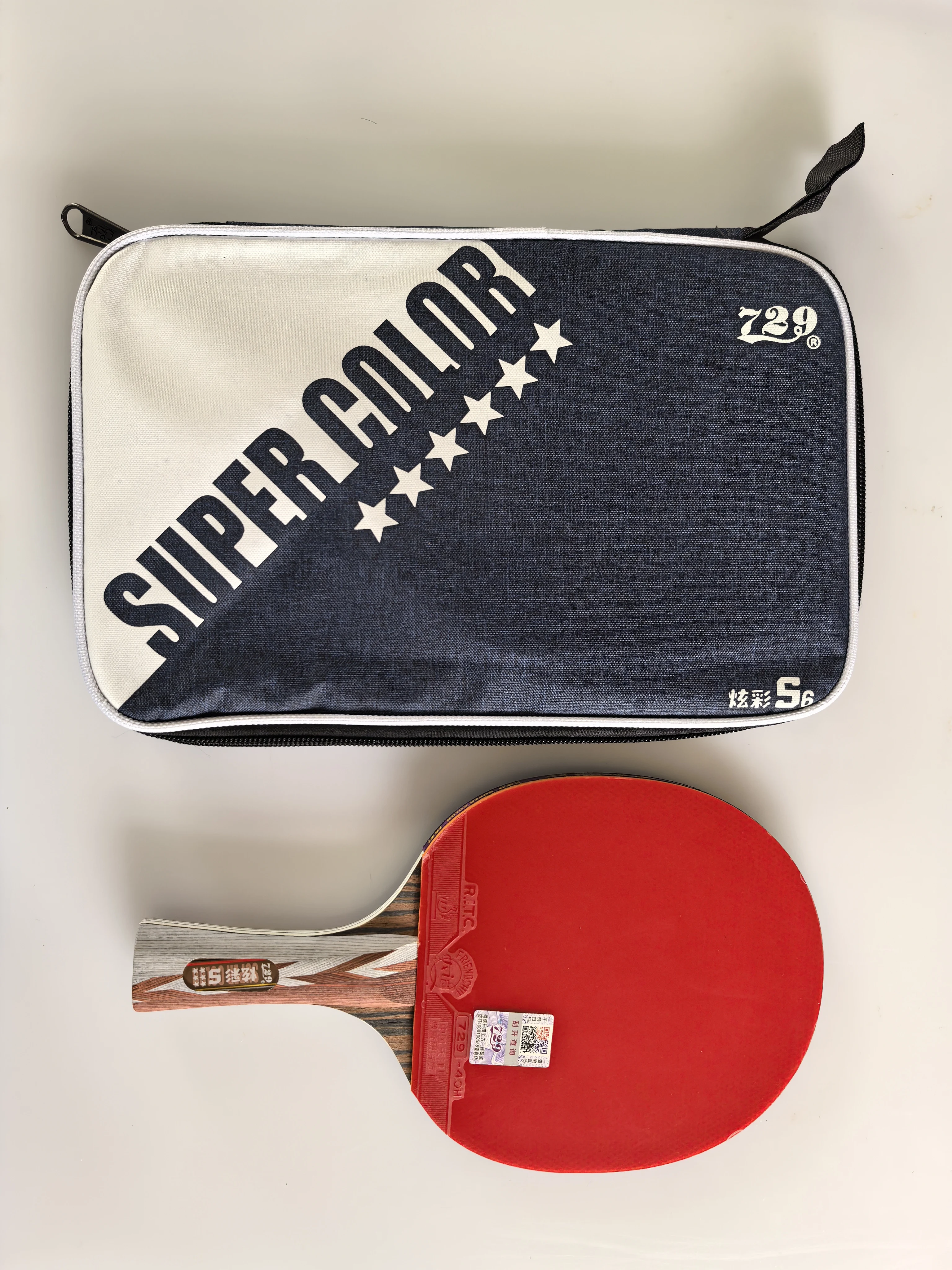 Wholesale customized table tennis paddle best table tennis bat high quality table tennis racket