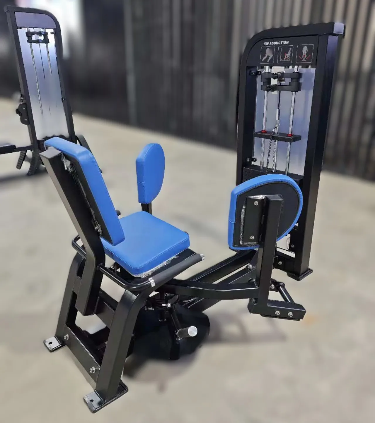 Commercial Fitness Equipment Gym Exercise Strength Machine Pin Select Steel Hip Abduction Abductor
