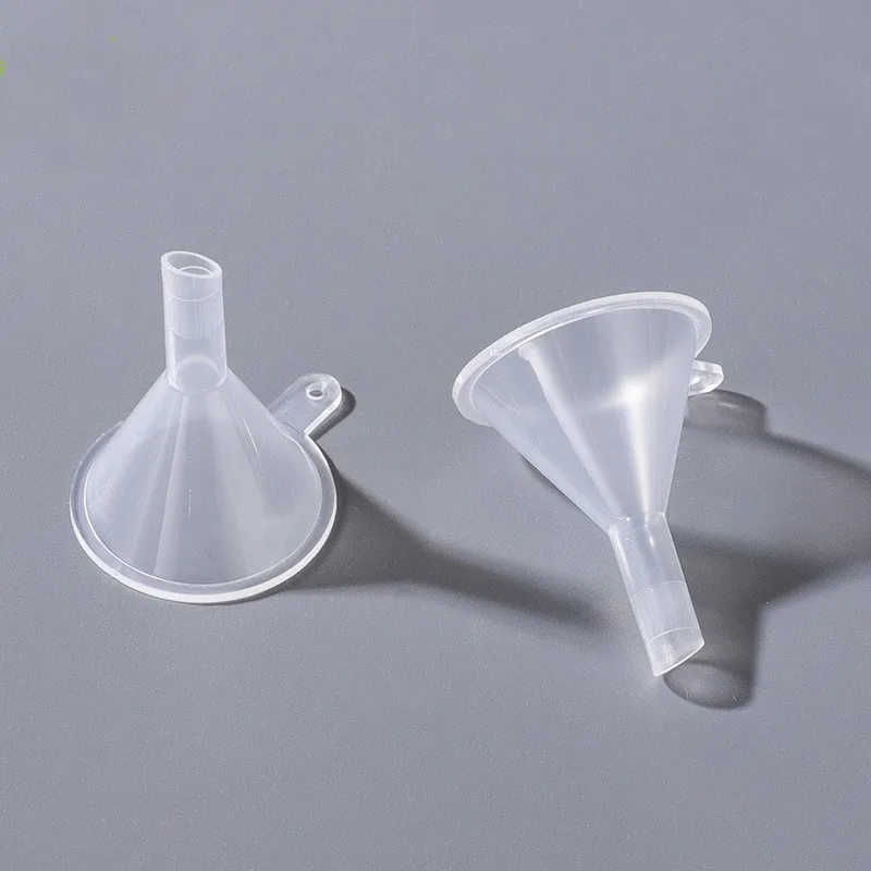 Custom Perfume Funnel PP  Liquid Separator Laboratory Personal Care Toner Rubbing Alcohol Dispensing Funnel