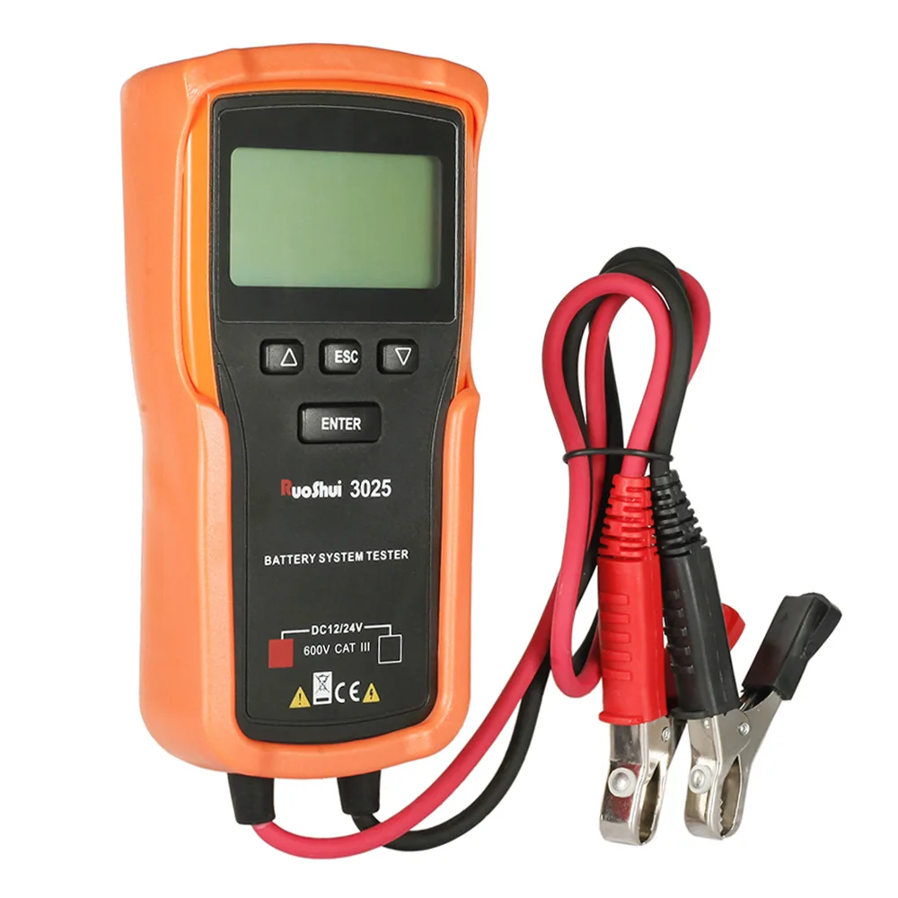 3025 12V 24V  Car Battery Tester