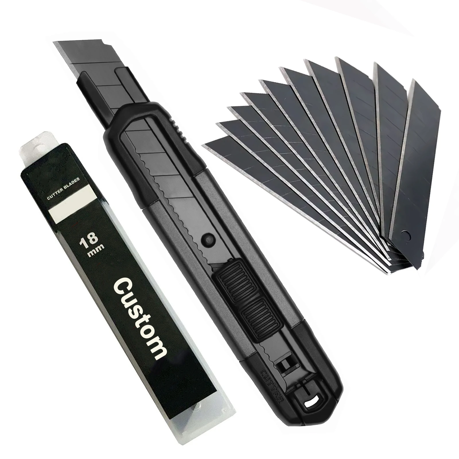20Years Factory Custom Cutter Knife And Blade Sets 18mm Utility Knives Any Snap Off Knife Made in China