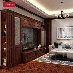 New chinese style solid wood classical style full house furniture living rofashion laminate personal customized kitchen cabinets