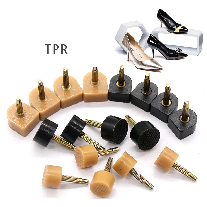 round U shape TPR skidproof High heel nail accessories tack Heel shoe pin protection
