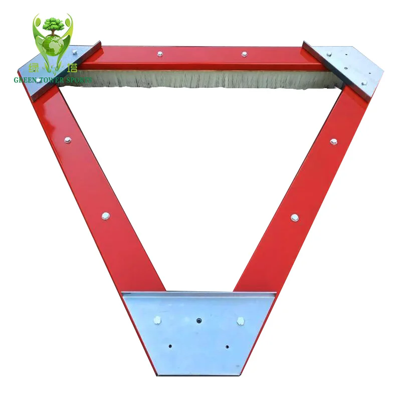 Triangle brush foreign trade export lawn brush football field lawn special comber nylon brush