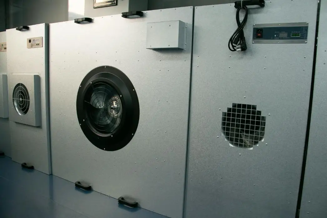 FFU Customized Minimalist HEPA Fan Filter Unit Air Cleaning Equipment Motor Design Laboratories Manufacturing Plants