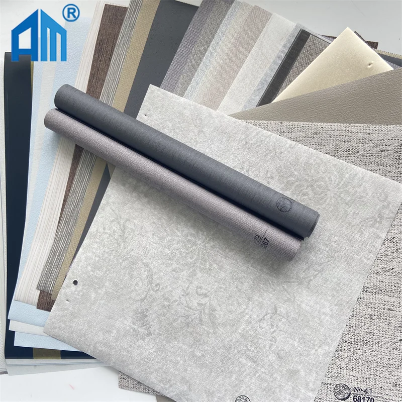 Customized Super Matte PVC Wood Texture Film Closet Wardrobe Decorative PVC Decorative Film for Furniture