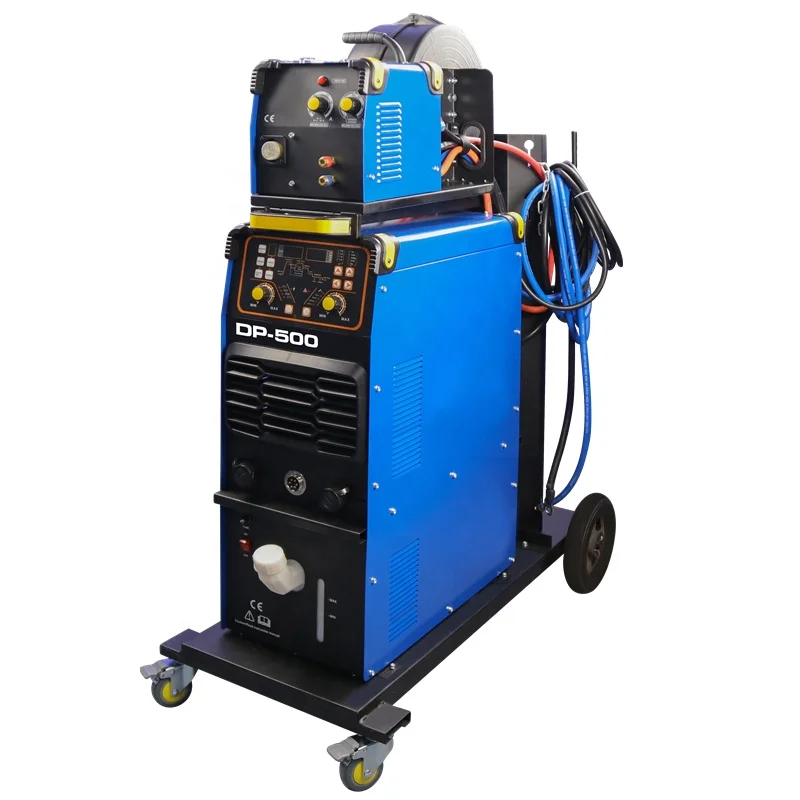 2020 Professional Industry MIG MAG Welding Machine CO2 IGBT Double Pulse  500 Amp  DP-500 Inverter Welder