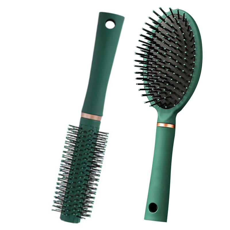 Hot Selling Detangler Hair Brush Comb Set for Women and Men Wet Hair Brush with Ball Tipped Bristles for All Hair Types