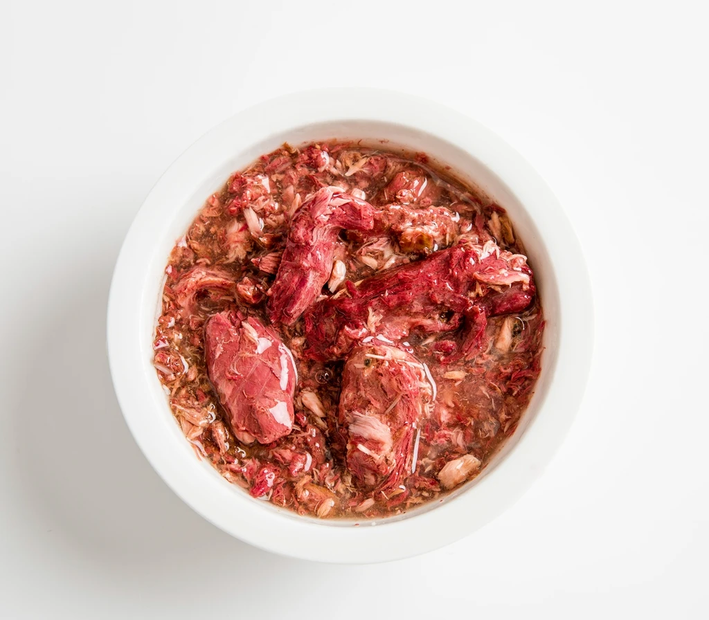 Factory Supply GIBO Brand High Quality Cat Canned Food Shreds in Gravy Treats Meat Pet Snack Tuna Flavor 170g