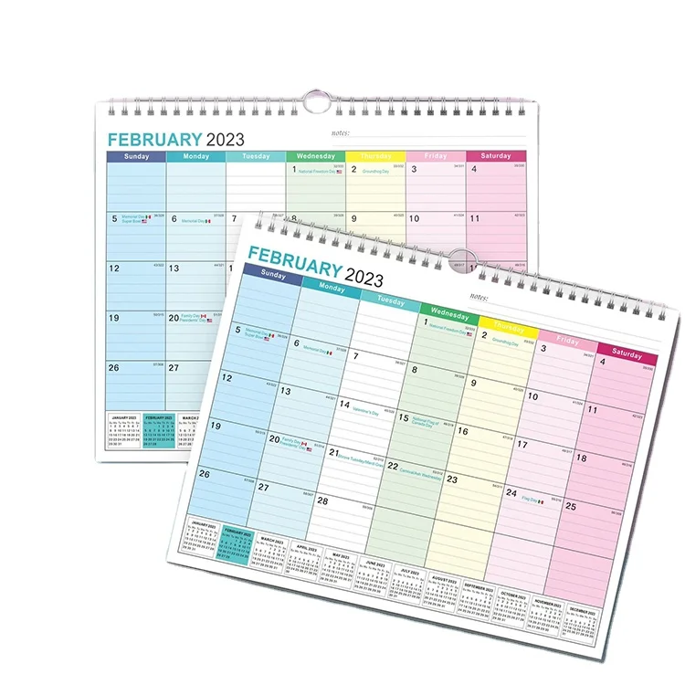 Made In China OEM Available Customized New Year Calendar 2023 2024 Desk Wall Calendar