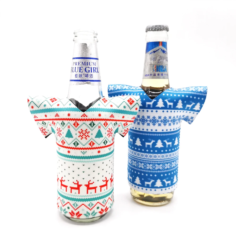 Custom Beer Cases Cooler Bag Neoprene Beer Bottle Cover Insulated Beer Bottle Holder