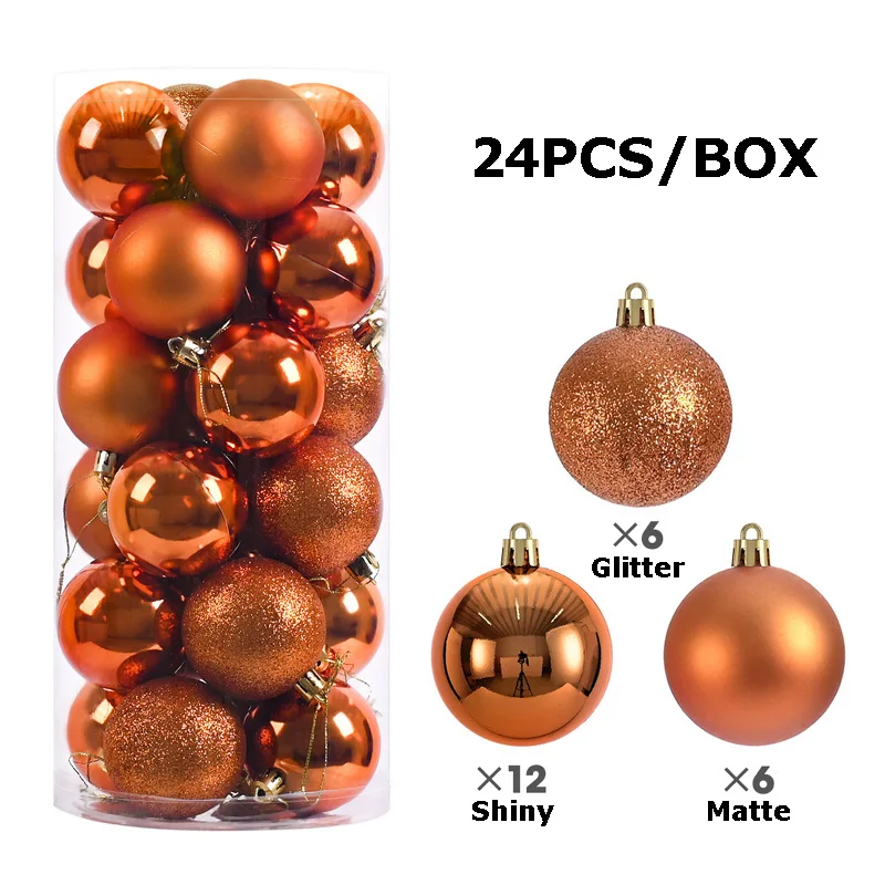 Christmas Tree Balls Ornaments Custom Christmas Balls Sets Adornos De Navidad Christmas Decorations
