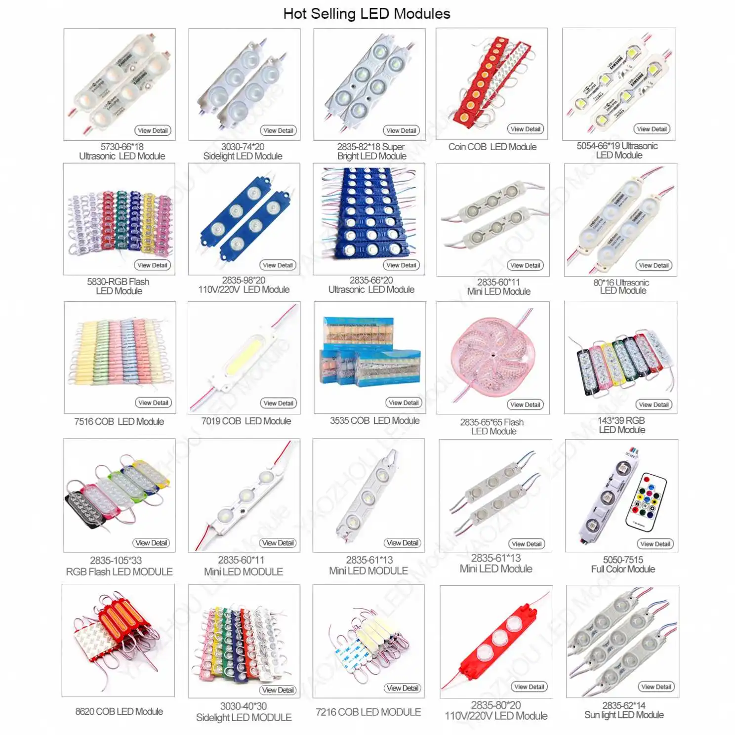 China Professional Factory Hot Sale Wholesale Advertisement 12V Blue Injection Smd Led Module For Channel Letter And Sign