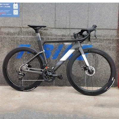 Java FUOCO TOP road bike 24 speed carbon fiber racing bike integrated handlebar hydraulic disc brake bicycle for adult