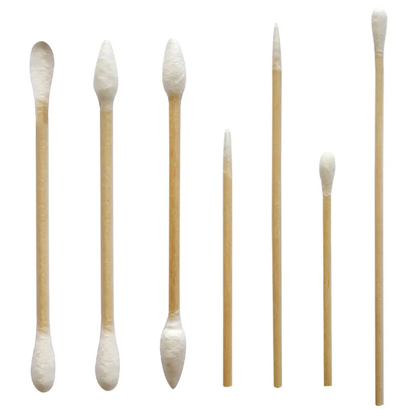 Eco-friendly Paper Stick Bamboo-charcoal Cotton Swab