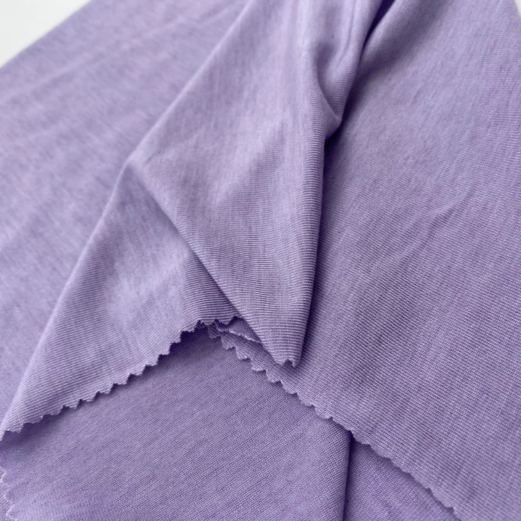 Wool Lyocell Spandex Blended Knit Fabric for Sport Wear Sportswear T-Shirt Fabric