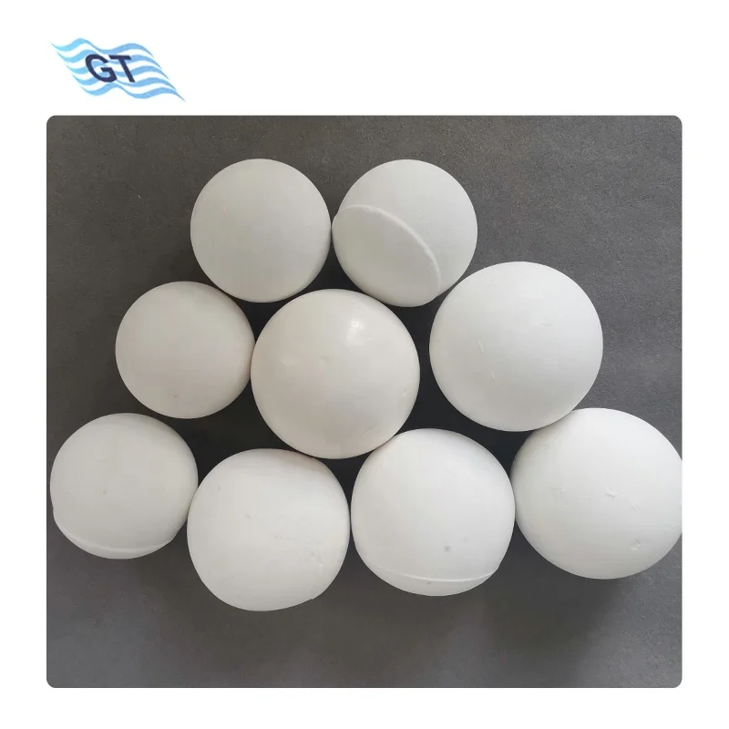 High alumina content ceramic ball for chemical industry