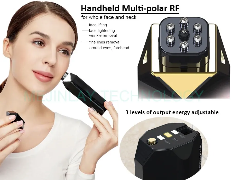 popular deep wrinkle tripolar rf face lifting tripolar radio frequency for sale