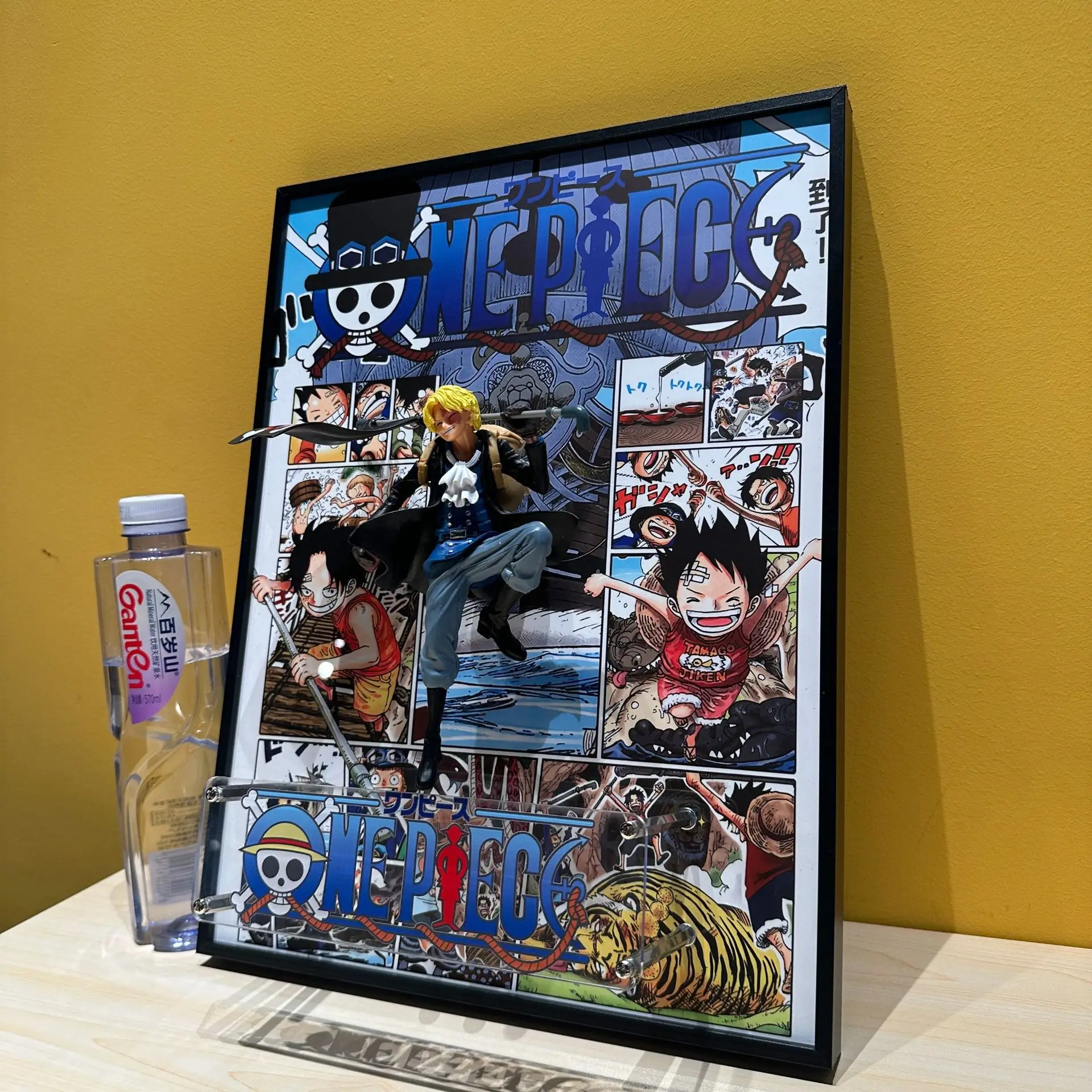 One Pieces Anime Figure Creative Design Painting Best Gift For Boy And Girl Desktop ornament